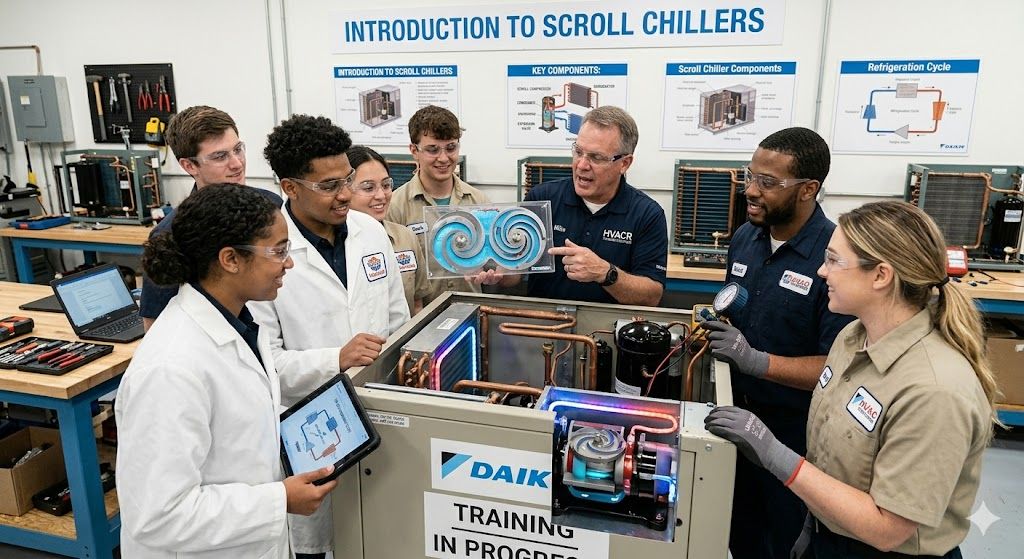 Introduction to scroll chillers