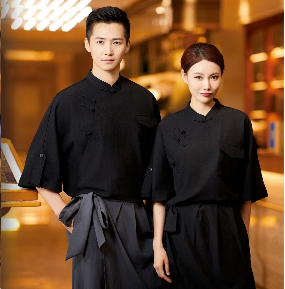 Professional F&B Uniform Custom Design | Trendy Restaurant, Cafe & Hotel Uniform | Comfortable Chef, Waiter & Barista Workwear