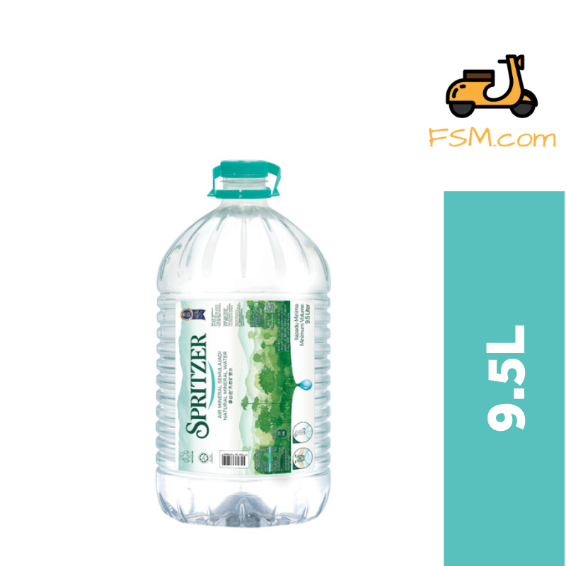 Spritzer Mineral Water 9.5L (2 tongs)