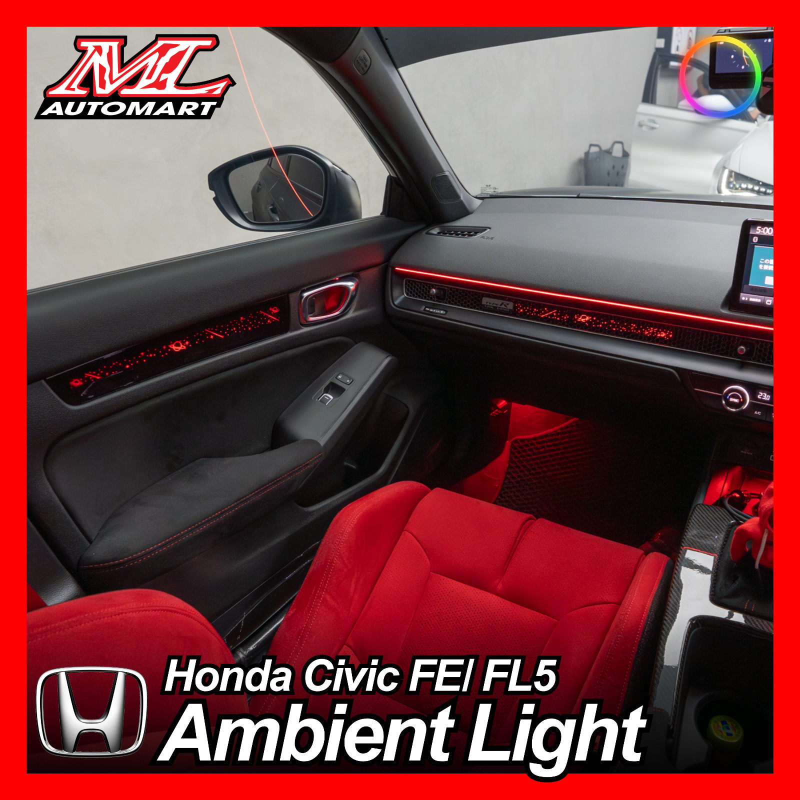 Honda Civic FE/ FL5 Ambient Light