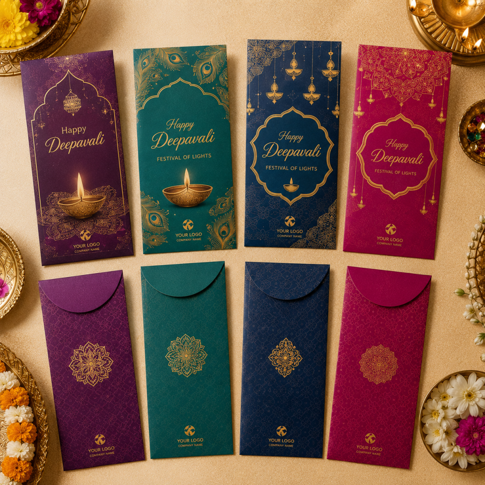 Custom Deepavali Packet Printing | Personalized Diwali & Festive Envelope Solutions