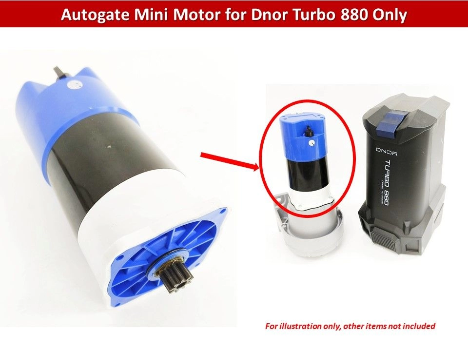 Dnor Turbo 880 mini motor Only - Replacement Part for Autogate Motor