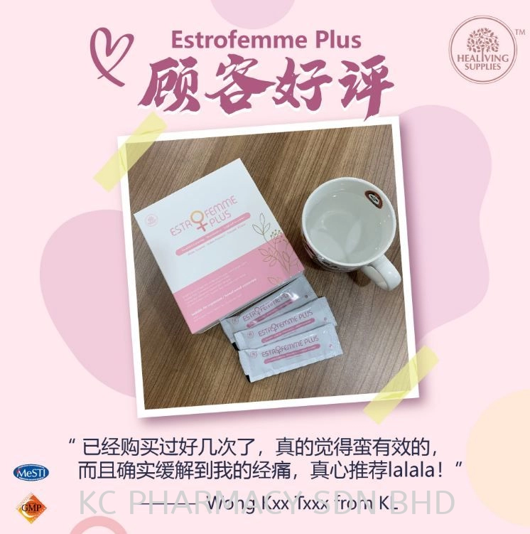 HEALIVING ESTROFEMME PLUS SACHETS 5GX20S (FOR PERIOD)