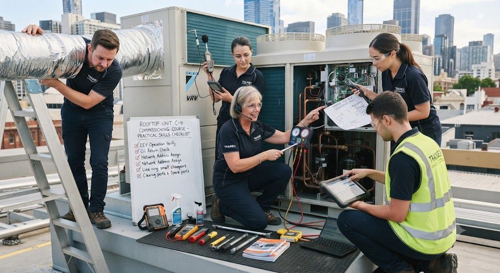 HVAC installation and commissioning course
