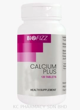 (NEW PACKING) BIOFIZZ CALCIUM PLUS 120's (EXP:05/2024)