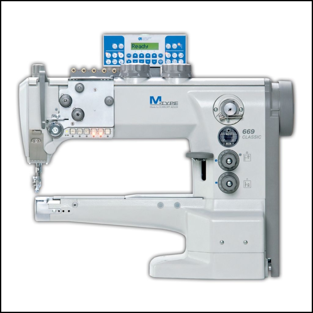 DUERKOPP ADLER/669 ECO / CLASSIC SINGLE NEEDLE LOCKSTITCH CYLINDER ARM MACHINES FOR UNIVERSAL USE