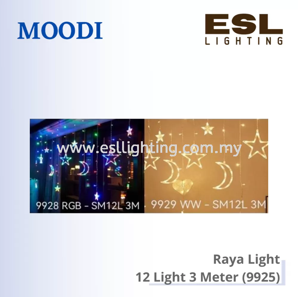 MOODI Raya Light 12 Light 3 Meter - RGB / WW