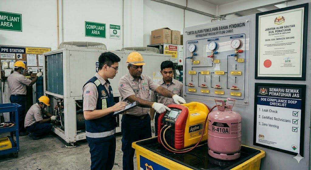 Malaysia DOE environmental hazardous refrigerant compliance
