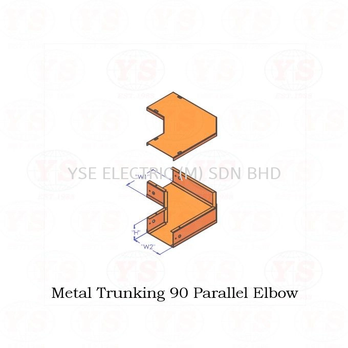 Cable Metal Trunking External Riser Joint Cable Management Support ...