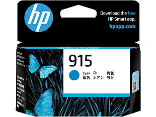HP 915 Cyan Original Ink Cartridge 3YM15AA