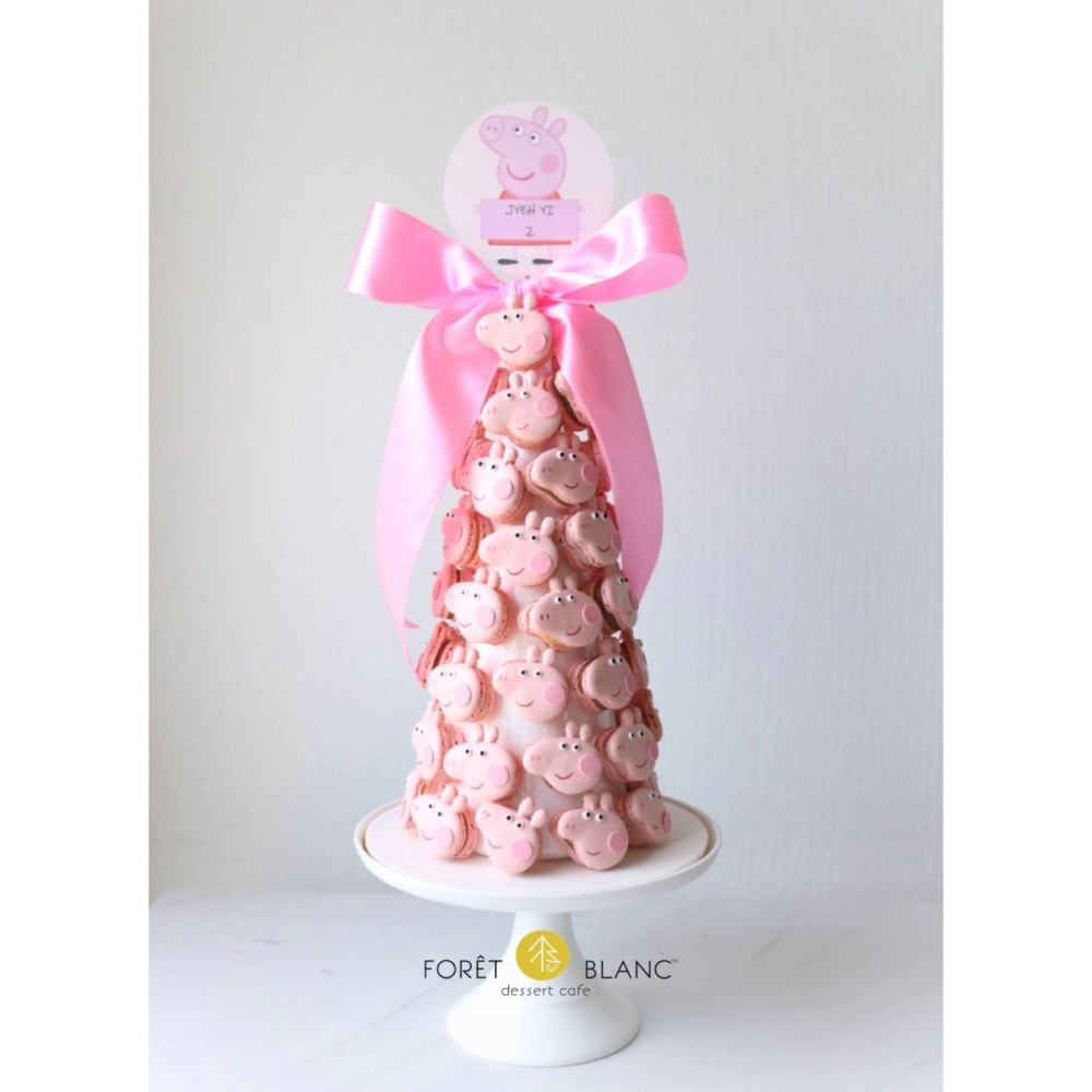 Peppa Pig Macaron Tower