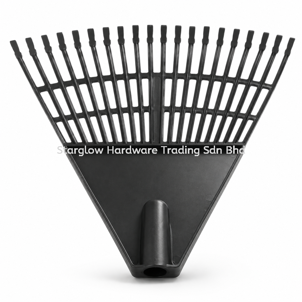 Black PVC Garden Rake