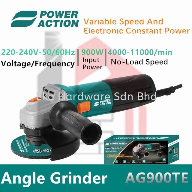 POWER ACTION ANGLE GRINDER