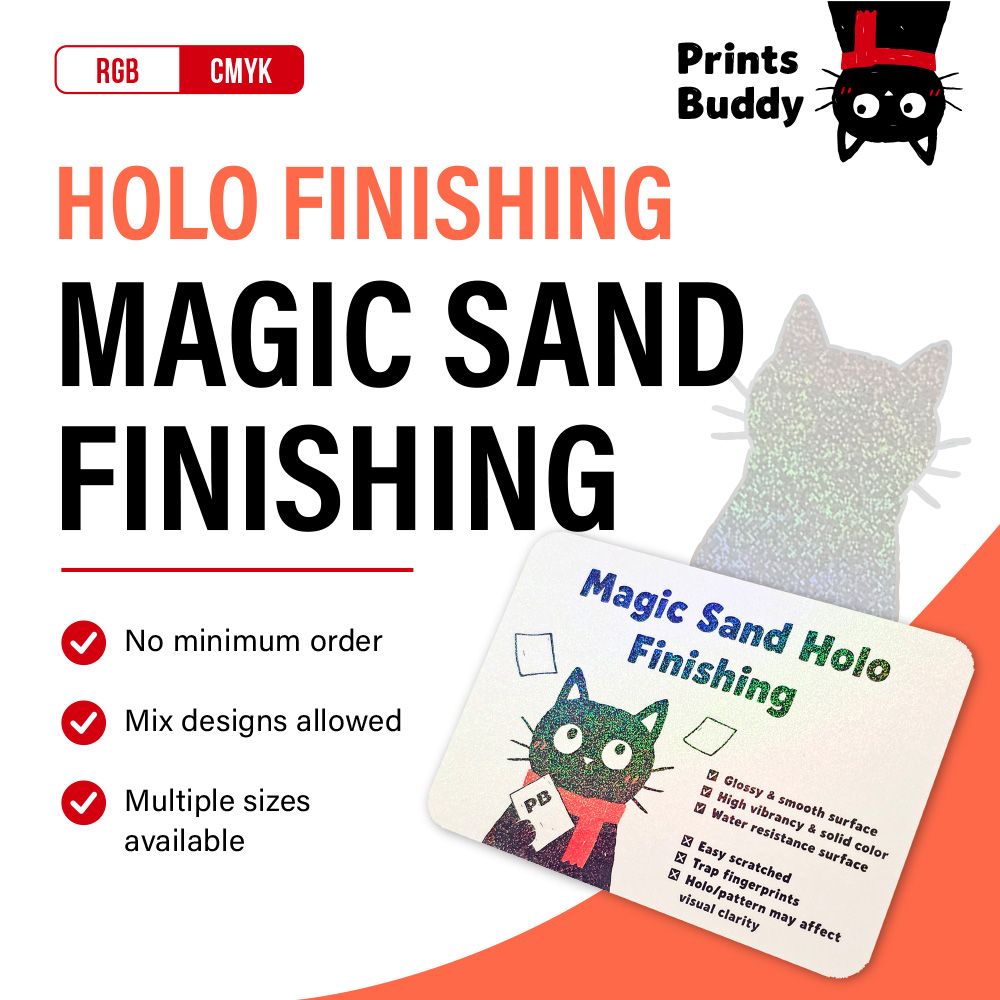 Magic Sand Holographic Finishing