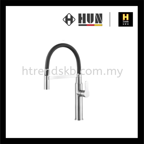 HUN Single Lever Sink Mixer With Pull-Out Tap HWT613