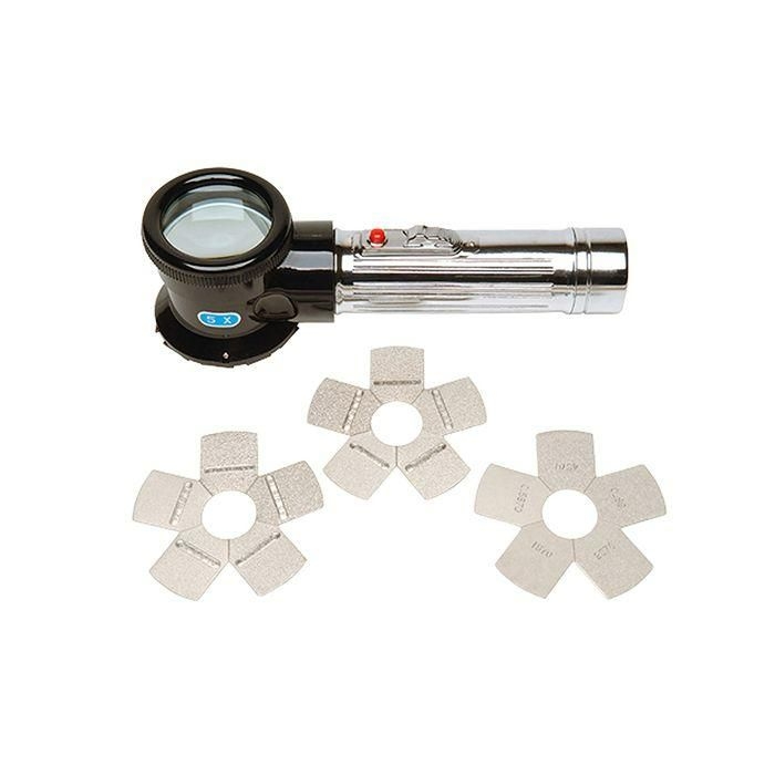 Elcometer 127 Keane-Tator Surface Comparators & Magnifier