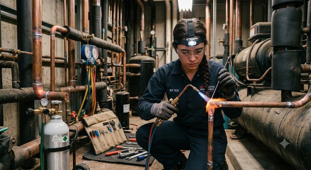 professional silver brazing refrigeration systems