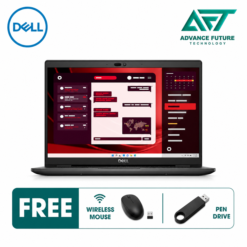 Dell Latitude L3450-U7155-16-512-W11 14" FHD Business Laptop Black ( Intel Core Ultra 7 155U ,16GB, 512GB SSD, Intel, W11Pro )