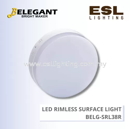 BELEGANT LED RIMLESS SURFACE LIGHT 38W - BELG-SRL38R
