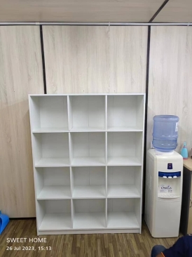 12 Compartment Pigeon Hole Cabinet | 4x4 Square Magnetic Whiteboard | Office Furniture Penang |  Pembekal Perabot Pejabat | Penang | Kedah | Kl | Puchong | Rawang | Shah Alam