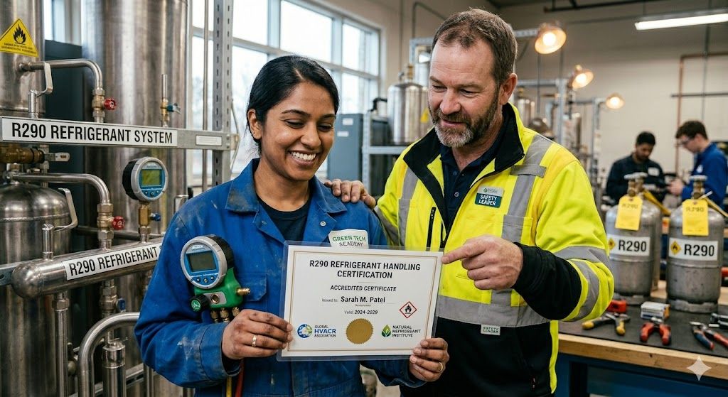 R290 refrigerant handling certification