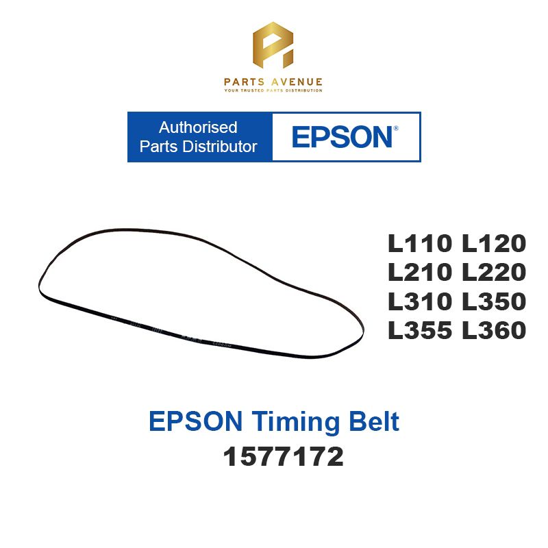 EPSON Timing Belt L110 L120 L210 L220 L310 L350 L355 L360 L380 L385 L405 L555 L565 (1577172) - Genuine EPSON Part
