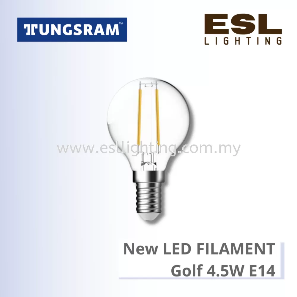 TUNGSRAM LED BULB - NEW LED FILAMENT E14 4.5W - 93118091 / 93118093