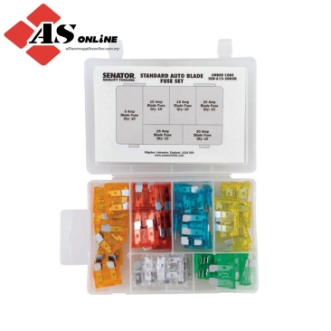 SENATOR 60 Pce Standard Auto Blade Fuse Set / Model:  SEN6152000K