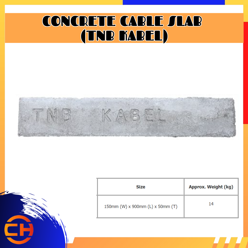 (PRE-ORDER) Concrete Cable Slab [TNB KABEL]