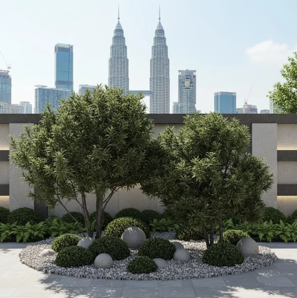 Top Garden Landscape Design Kota Damansara Selangor 雪隆区园林景观设计 Reka Bentuk Landskap Taman kota Damansara Selangor