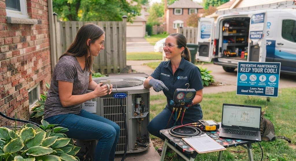 Preventive maintenance for HVAC systems