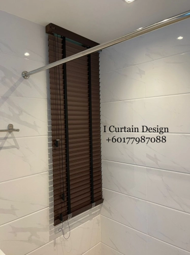 I Curtain Wooden Blinds