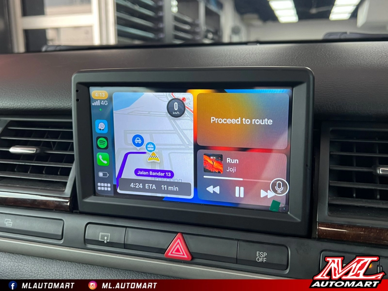 Audi A8 D3 Android Monitor