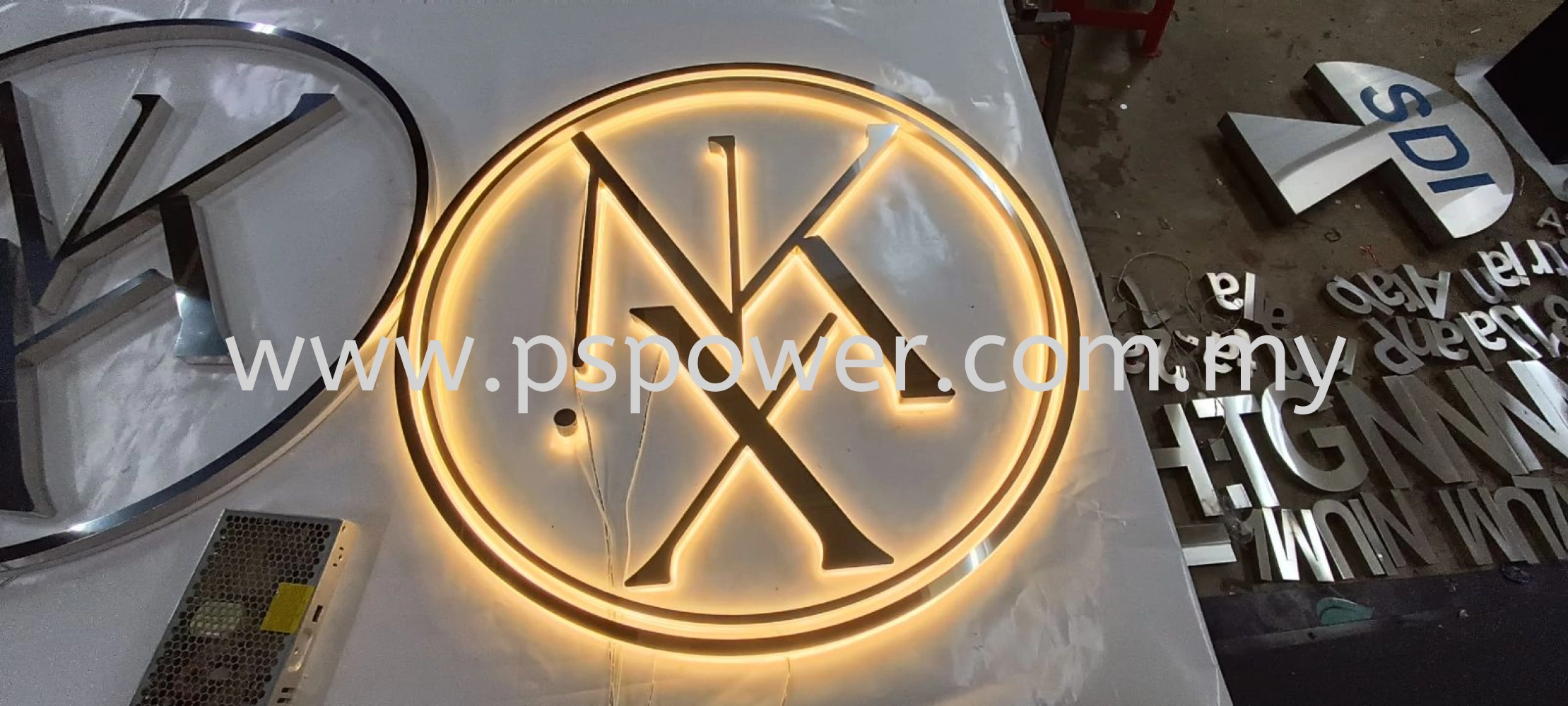Indoor LED Back Lit Reception Signage SIGNAGES Selangor, Malaysia ...