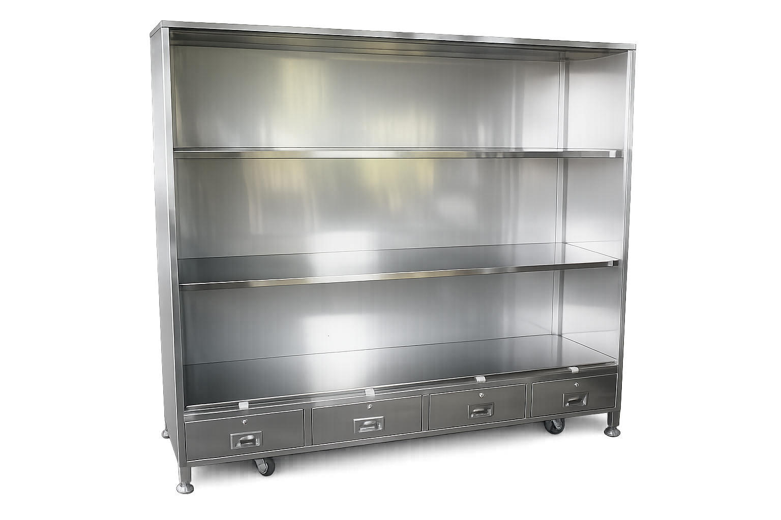 Open Rack with Drawer
