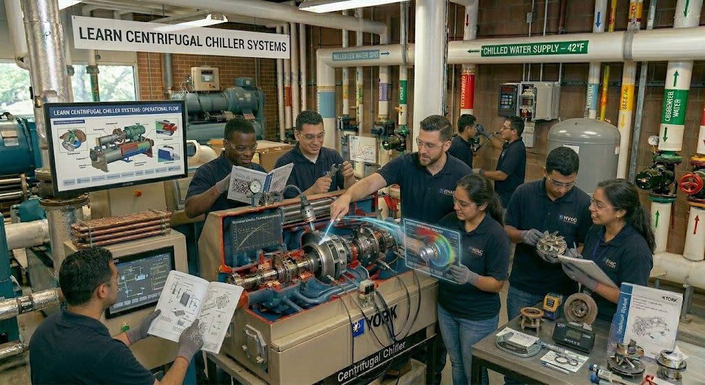 Learn centrifugal chiller systems