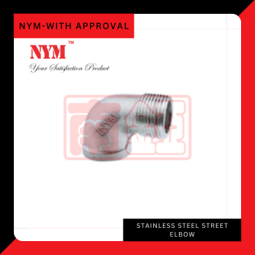 NYM - Stainless Steel Street Elbow (SS304)