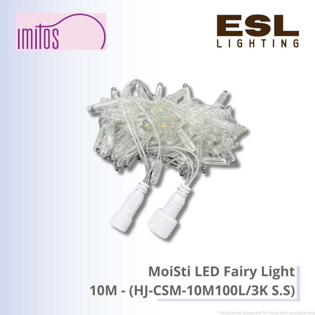 IMITOS MoiSti LED Fairy Light 10M - HJ-CSM-10M100L/3K S.S