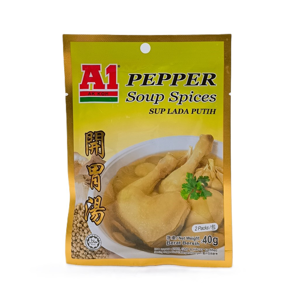 A1 Sup Lada Putih / Pepper Soup Spices 40g