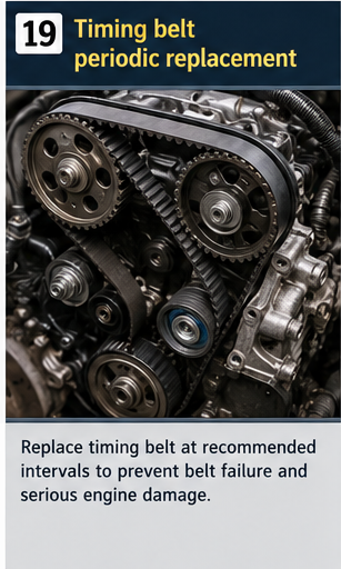 Timing Belt Periodic Replacement