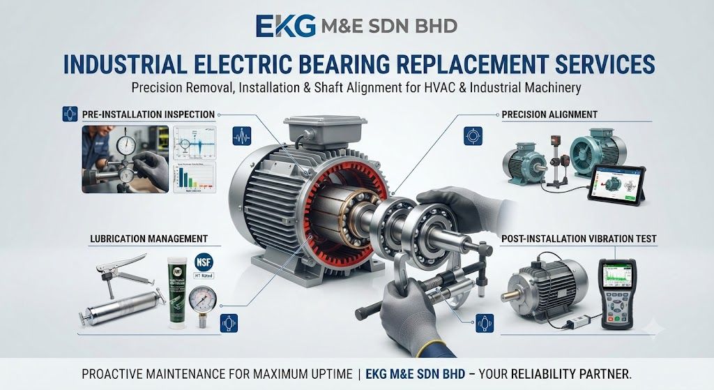 Industrial Electric Bearing Replacement Services