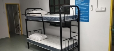 Heavy Duty Metal Slate Double Decker Bedframe | Katil Besi 50mm rd Paling kuat Murah | High Quality Hostel Single Mattress | Hostel Furniture | Pembekal Perabot Asrama | KL | Penang | Kulim | Kedah | Muar Johor