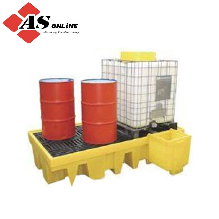 Dual Ibc Spill Containment Unit With Grate / Model: TSSBB2