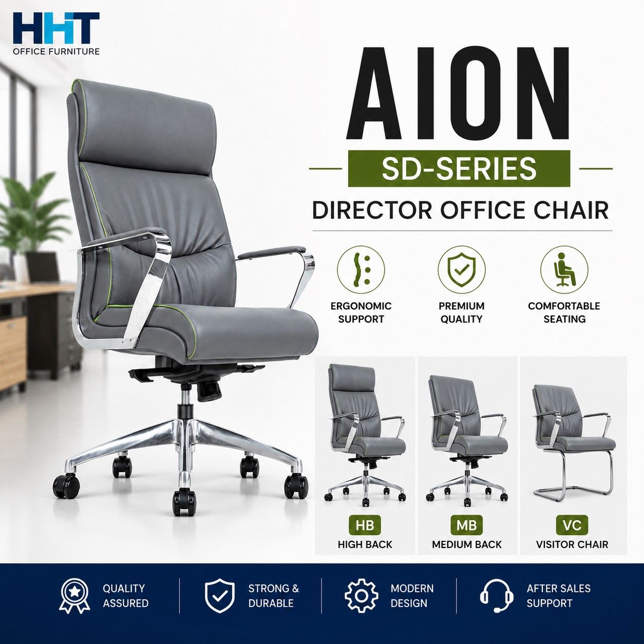 AION SD-Series - Director Office Chair (HB | MB | VC)