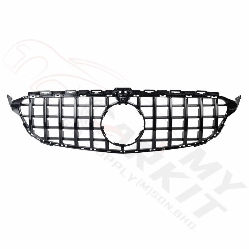 MERCEDES BENZ C CLASS W205 C205 FACELIFT GT GRILLE GLOSS BLACK