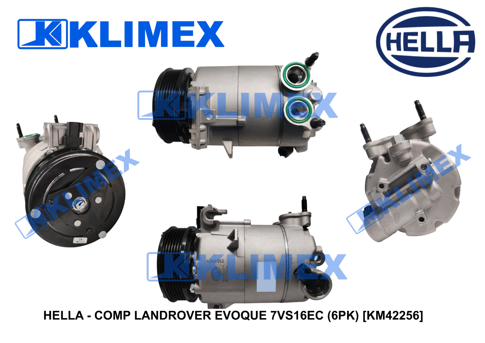 HELLA - COMP LANDROVER EVOQUE 7VS16EC (6PK) [KM42256]