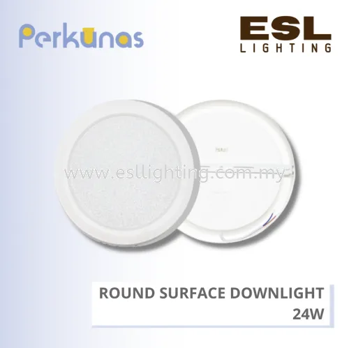 PERKUNAS ROUND SURFACE DOWNLIGHT - 24W