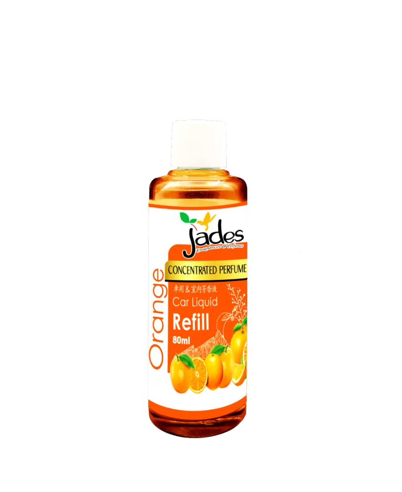 Jades Concentrated Liquid Perfume 80ml - Orange (Air Freshener Car)