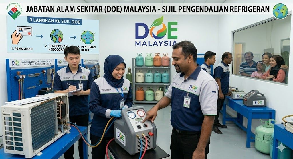 refrigerant handling license training Malaysia