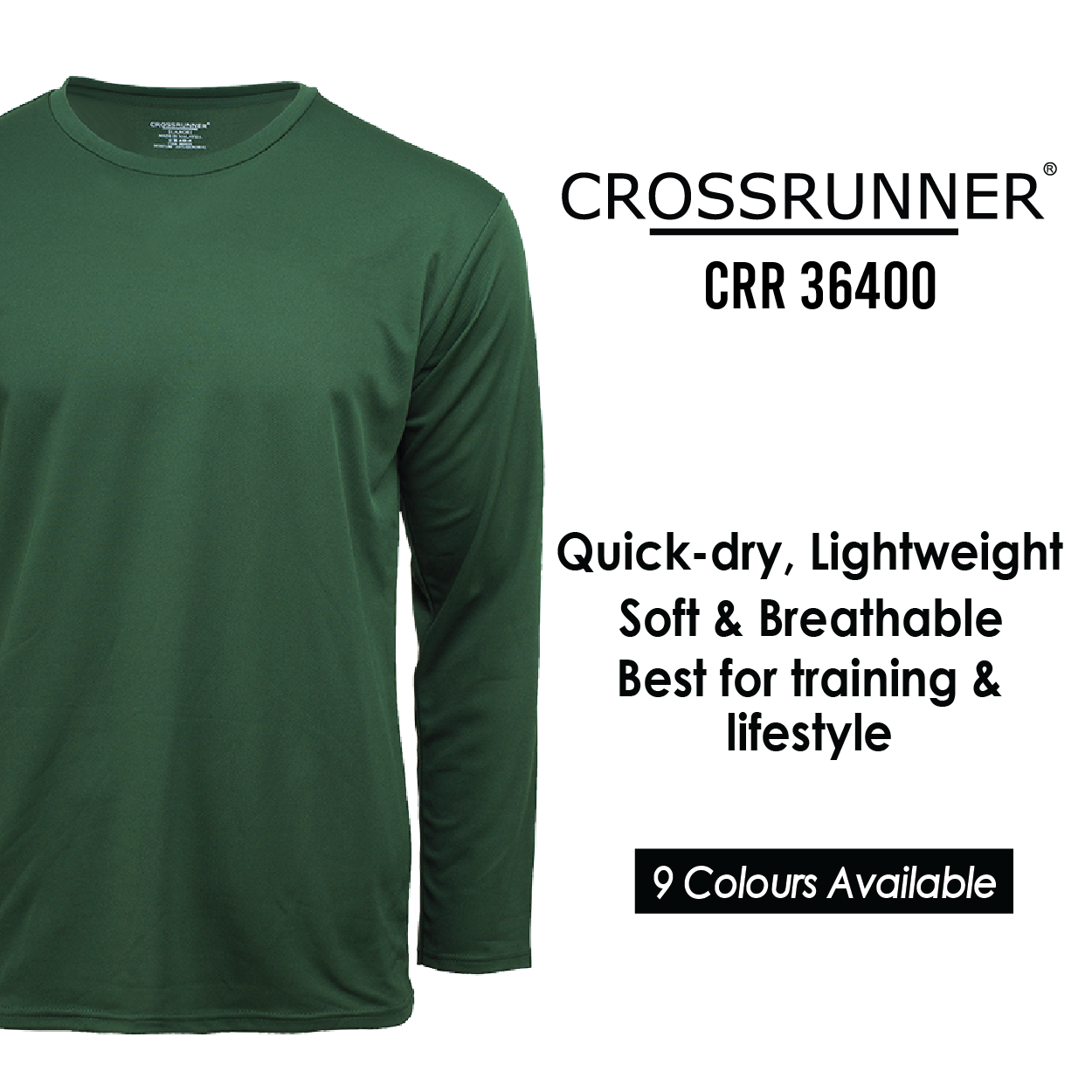 Performance Long Sleeve Tee - CRR 36400